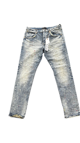 Purple Brand Jeans Paint Splatter